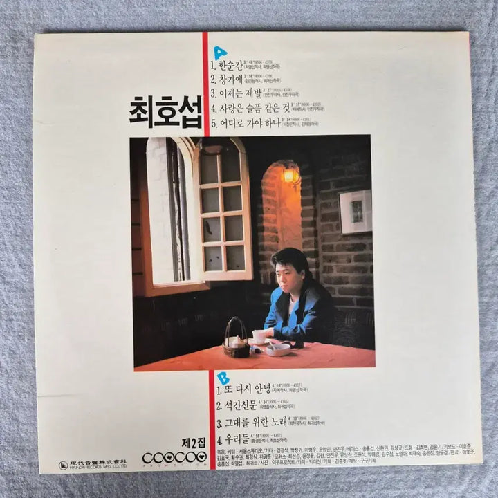 [BUNJANG] Choi Ho-sup 2nd Album - &