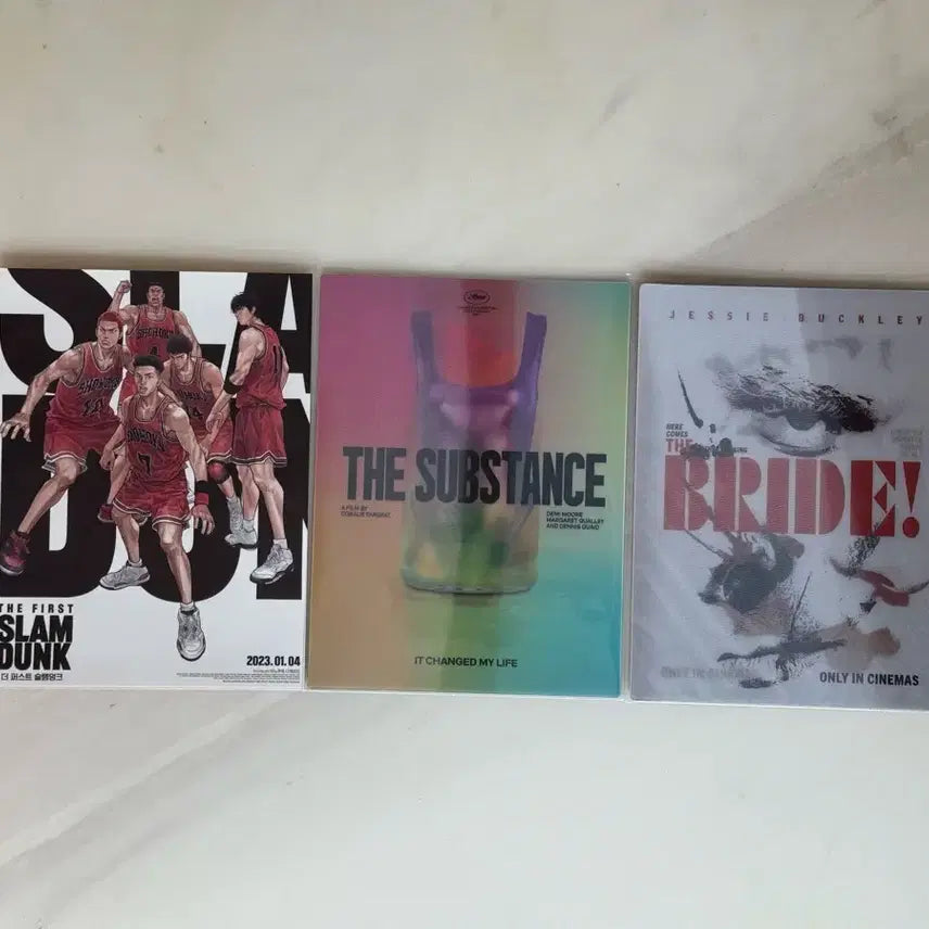[BUNJANG] The First Slam Dunk Art Card Set / 롯데시네마 아트카드 슬램덩크, 서브스턴스, 브라이드, 백룸