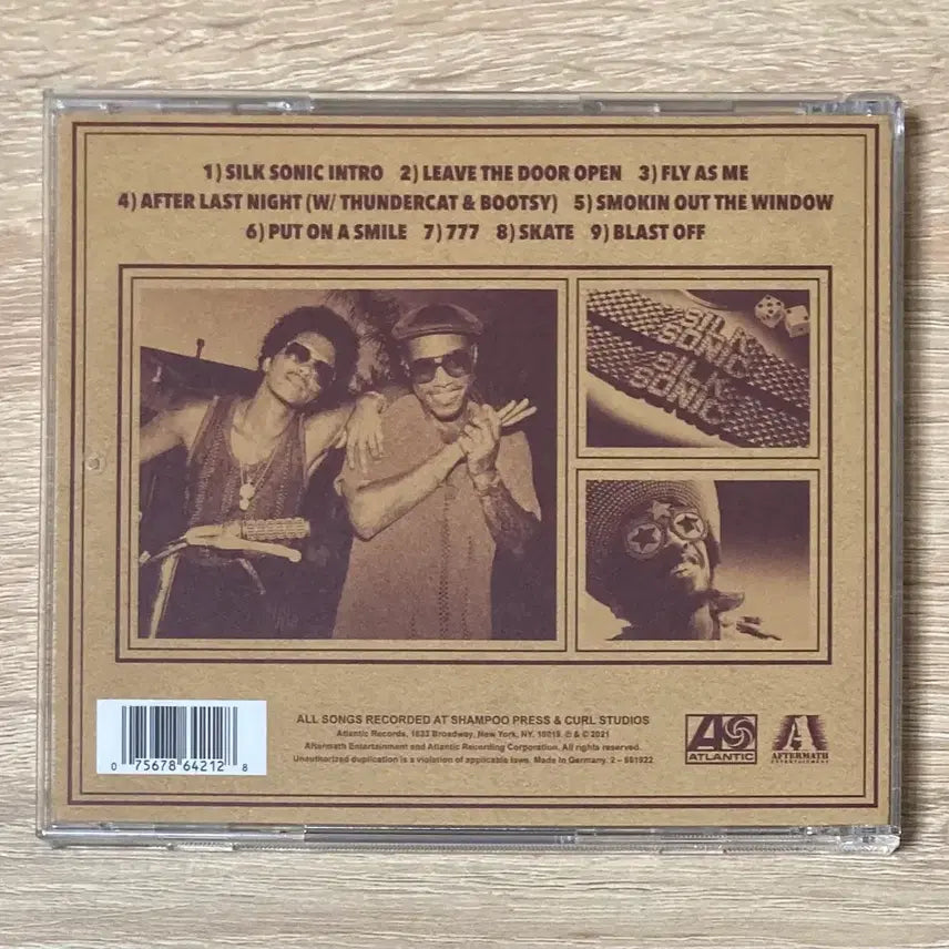 [BUNJANG] Silk Sonic CD / 실크소닉 (Silk Sonic) CD 판매