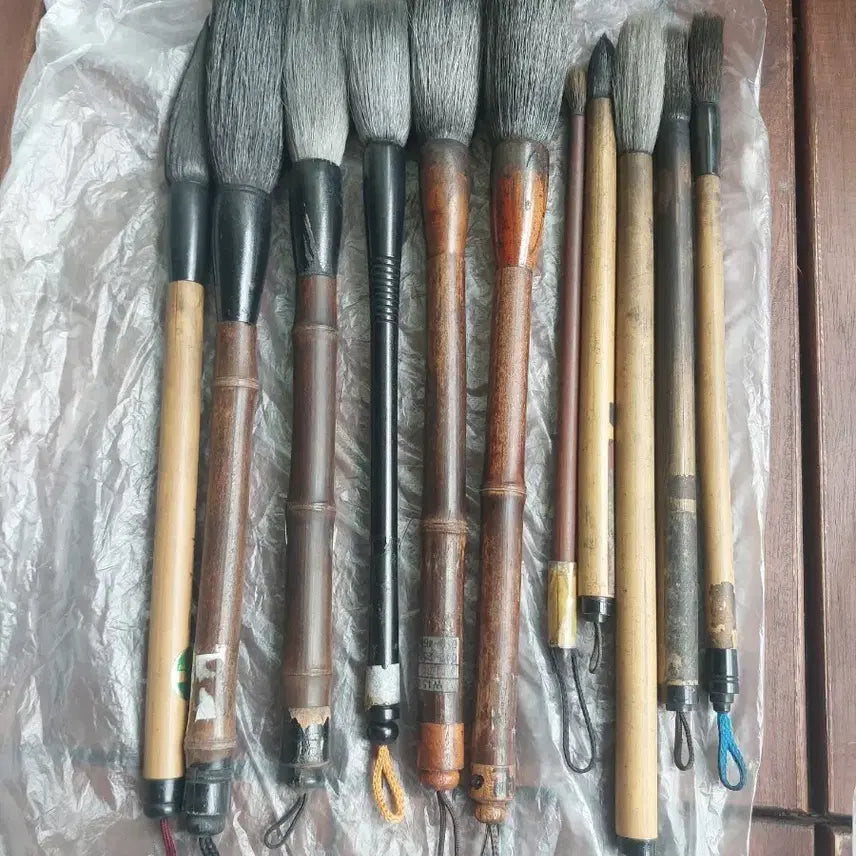 [BUNJANG] Assorted Sizes Calligraphy Brush Set / 다양한 크기 서예붓 B