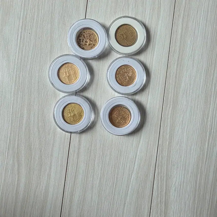 [BUNJANG] 1970 Korean 10 Won Coin (Brass Cleaned) / 1970년적동.황동세척 (소장용)6개