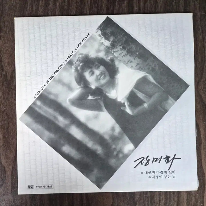 [BUNJANG] Jang Mihwa LP - My Life Carried by the Wind (Mint Condition) / LP 장미화 - 내인생 바람에 실어 (민트급)
