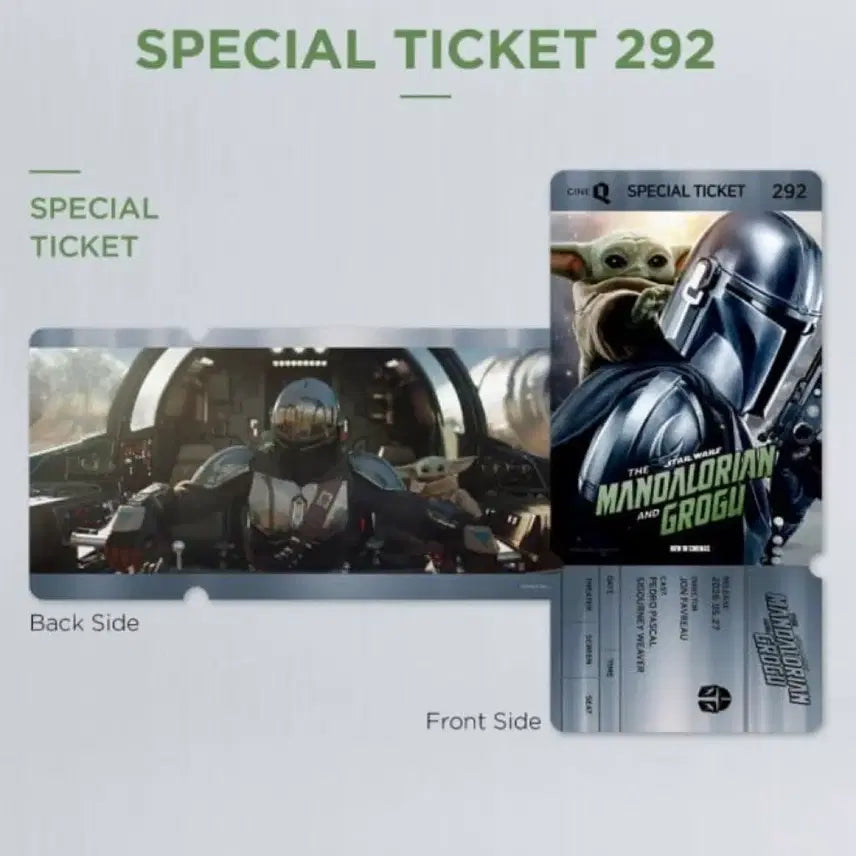 [BUNJANG] The Mandalorian and Grogu Special Ticket Set / 만달로리안과 그로구 스페셜티켓