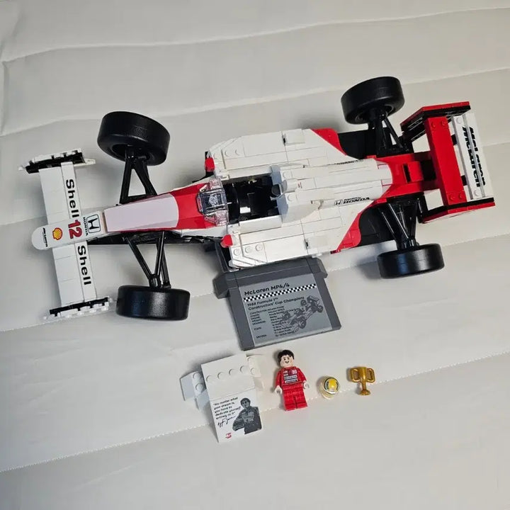 [BUNJANG] Lego 10330 McLaren MP4/4 Ayrton Senna / 레고 10330 맥라렌 MP4/4와 아일톤 세나 1회조립 역순분해