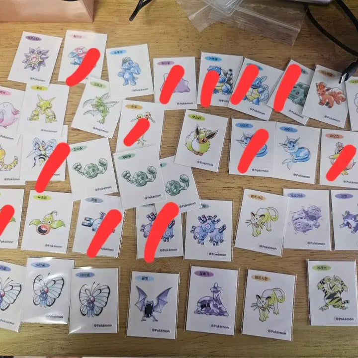 [BUNJANG] Pokemon 30th Anniversary Sticker Collection / 포켓몬 30주년 띠부씰