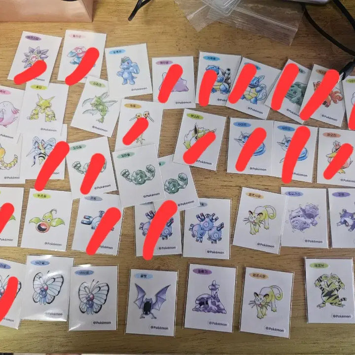 [BUNJANG] Pokemon 30th Anniversary Sticker Collection / 포켓몬 30주년 띠부씰