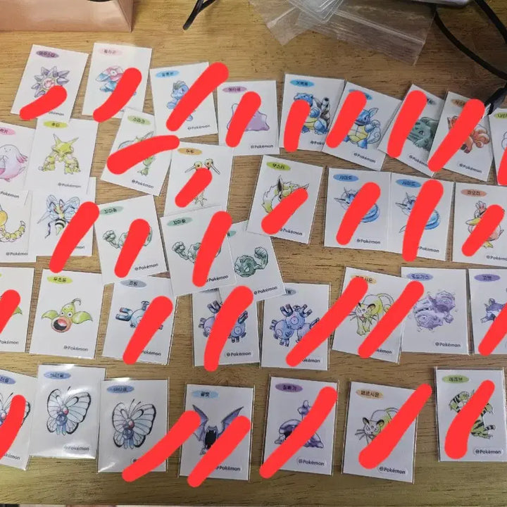 [BUNJANG] Pokemon 30th Anniversary Sticker Collection / 포켓몬 30주년 띠부씰