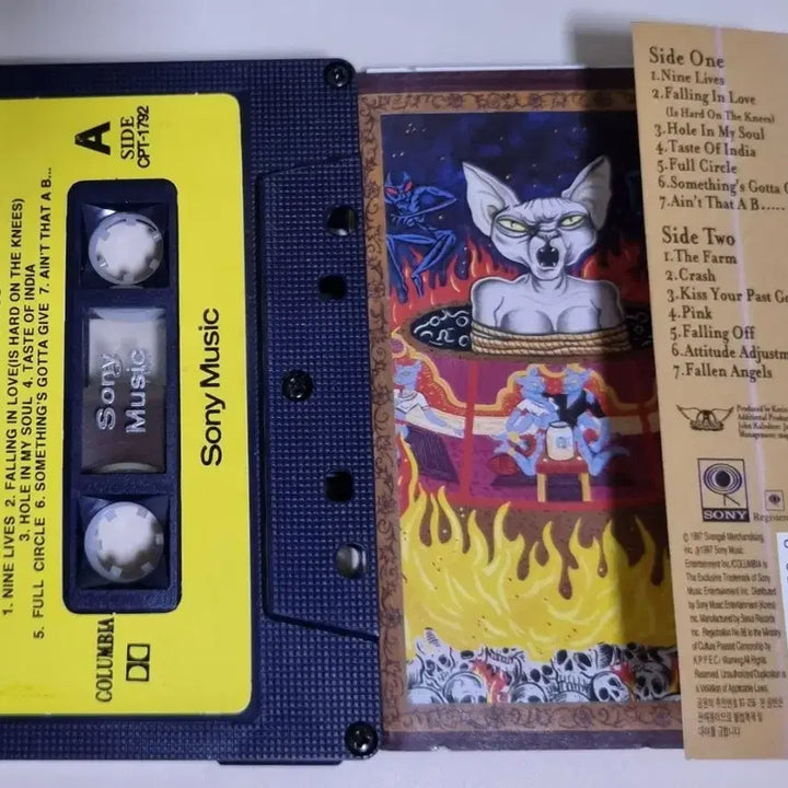 [BUNJANG] Aerosmith Nine Lives Cassette Tape / 에어로 스미스 Nine Lives (카세트테이프)