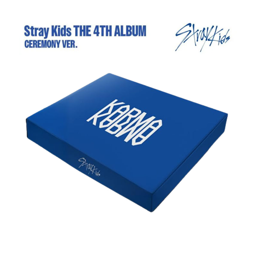 [BUNJANG] Stray Kids KARMA Ceremony Ver. Photobook (Sealed, Includes Extras) / 미개봉 새상품 스키즈 KARMA Ceremony Ver. 덤포함