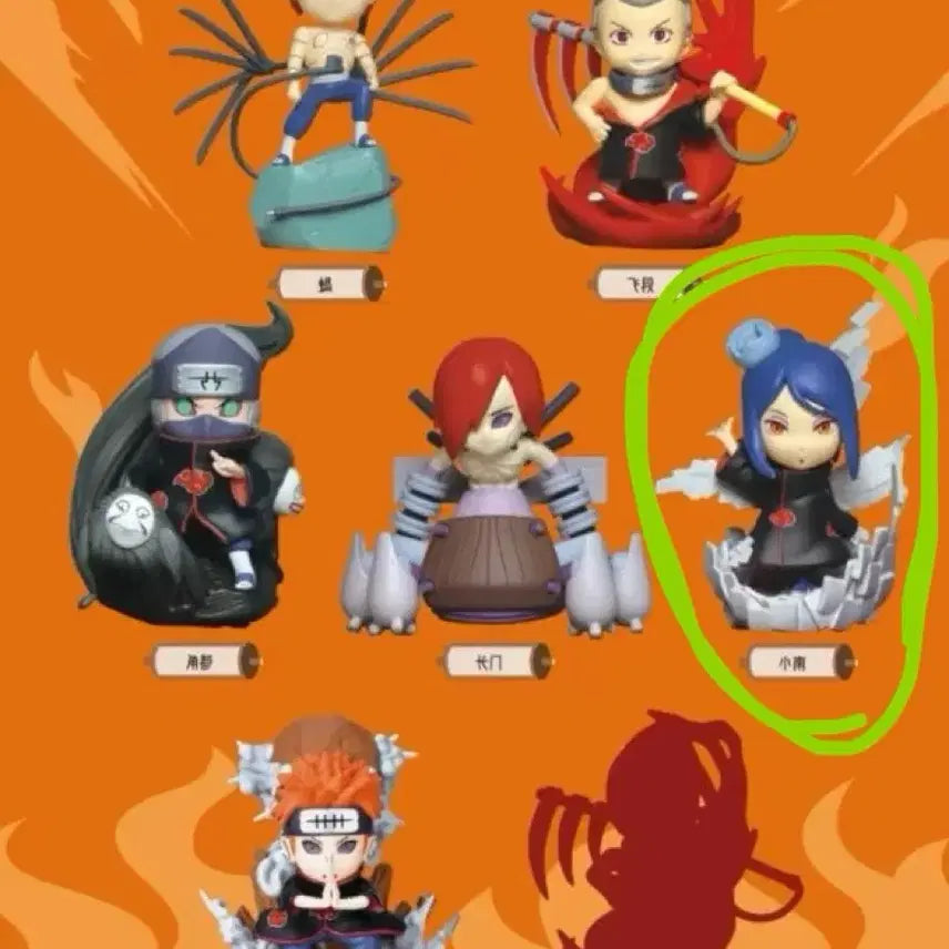 [BUNJANG] Naruto Akatsuki Konan Toptoy Unsealed / 개봉) 나루토 아카츠키 코난 탑토이