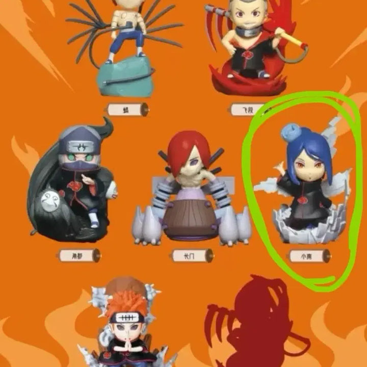 [BUNJANG] Naruto Akatsuki Konan Toptoy Unsealed / 개봉) 나루토 아카츠키 코난 탑토이