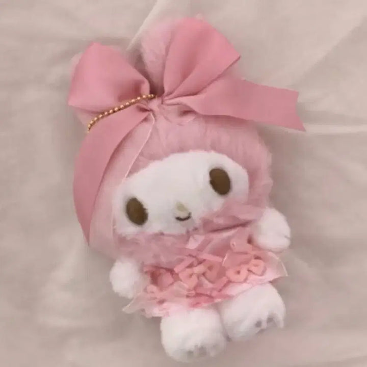 [BUNJANG] Sanrio My Melody Ribbon Princess Mascot Charm / 산리오 리본공주 마이멜로디 마스코트 새상품