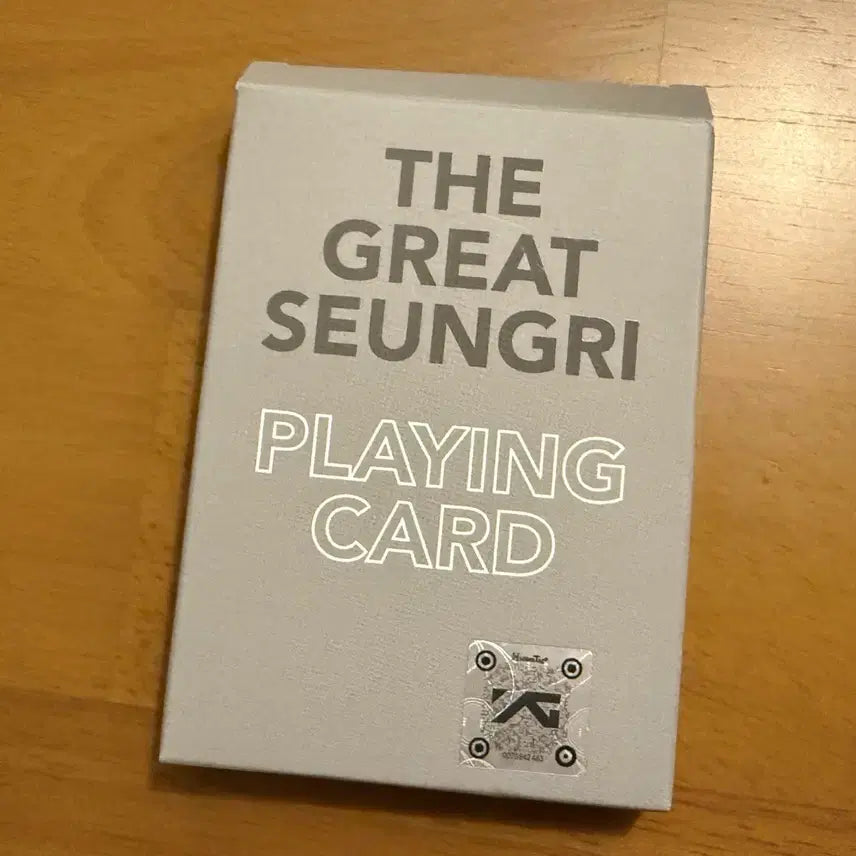 [BUNJANG] Seungri Metal Playing Card Set / 승리굿즈 메탈 플래잉카드 희귀템