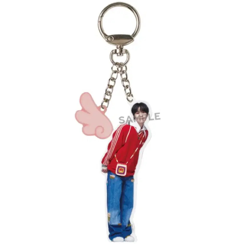 [BUNJANG] NCT WISH Japan 1st Login Riku Wing Keyring / 엔시티위시 일투 로그인 리쿠 날개키링 미개봉