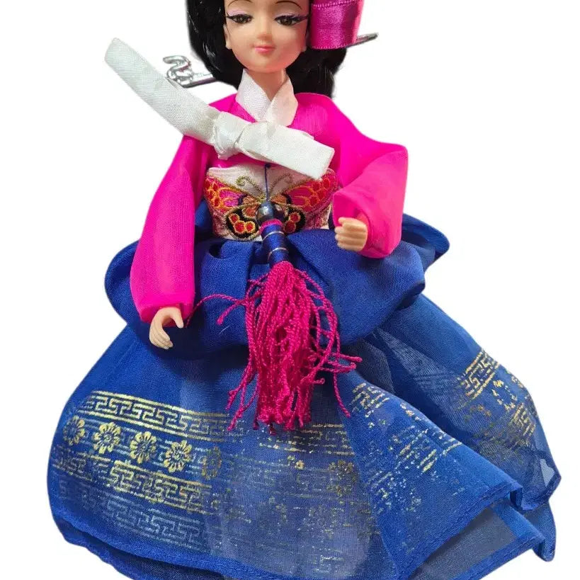 [BUNJANG] Sonokong Hwang Jin Yi (1998) Hanbok Doll / 1998년 손오공 연지인형 황진이 전모 고전미미 쥬쥬