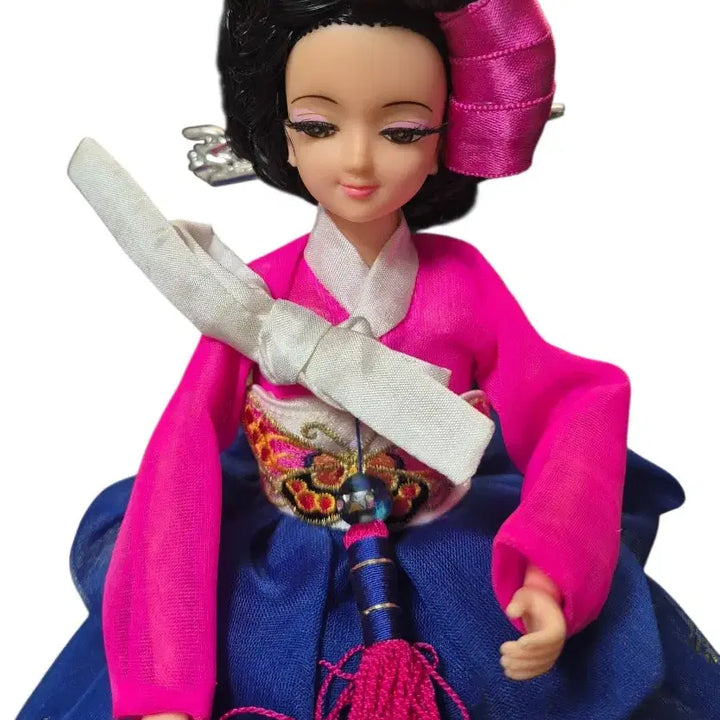 [BUNJANG] Sonokong Hwang Jin Yi (1998) Hanbok Doll / 1998년 손오공 연지인형 황진이 전모 고전미미 쥬쥬