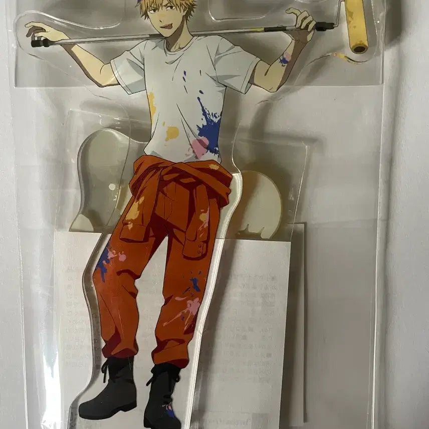 [BUNJANG] Chainsaw Man Denji Animate Paint Overalls Acrylic Stand / 체인소맨 덴지 아크릴스탠드 애니메이트 페인트 작업복