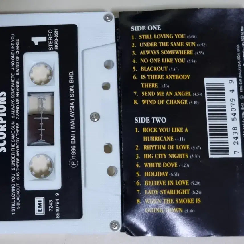 [BUNJANG] Scorpions Gold Cassette Tape / 스콜피언스 Gold (카세트테이프)