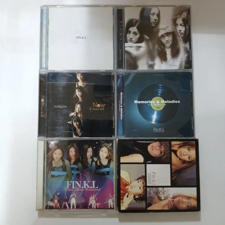 [BUNJANG] FIN.K.L 1st to 6th Album CD Set / FIN.K.L 핑클 CD 음반 6장 세트