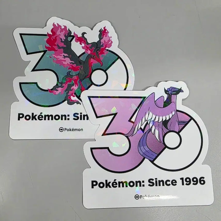 [BUNJANG] Galarian Zapdos &amp; Galarian Moltres Sticker Set / 가라르 파이어 프리져 포켓몬 로고스티커 판매합니다~