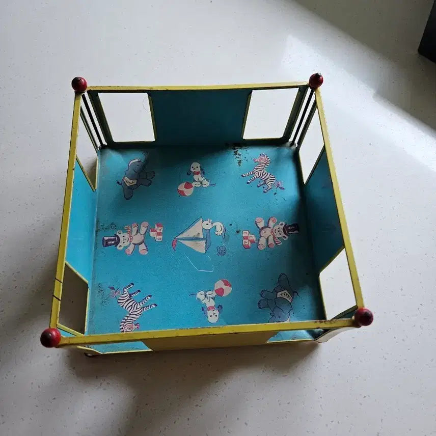 [BUNJANG] Antique Toy Bed Tin Miniature / 토이 베드