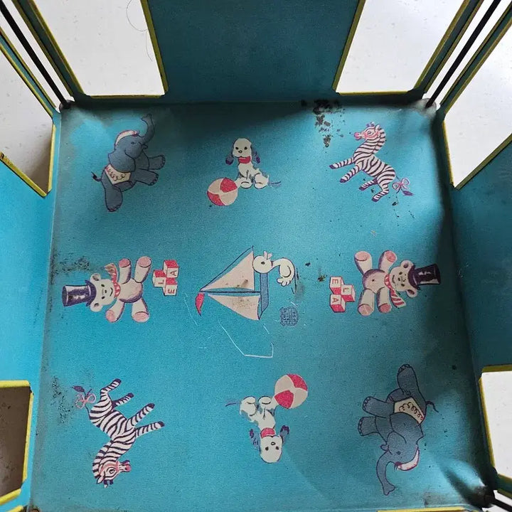 [BUNJANG] Antique Toy Bed Tin Miniature / 토이 베드