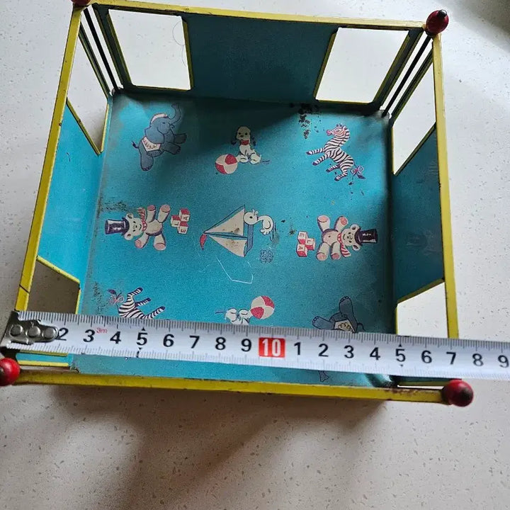 [BUNJANG] Antique Toy Bed Tin Miniature / 토이 베드