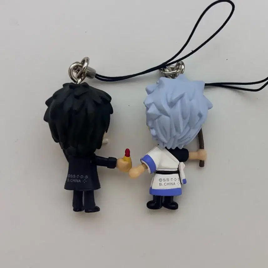 [BUNJANG] Gintama Gintoki Hijikata Keychain Strap Set / 은혼 긴토키 히지카타 키링 스트랩 스윙 일괄