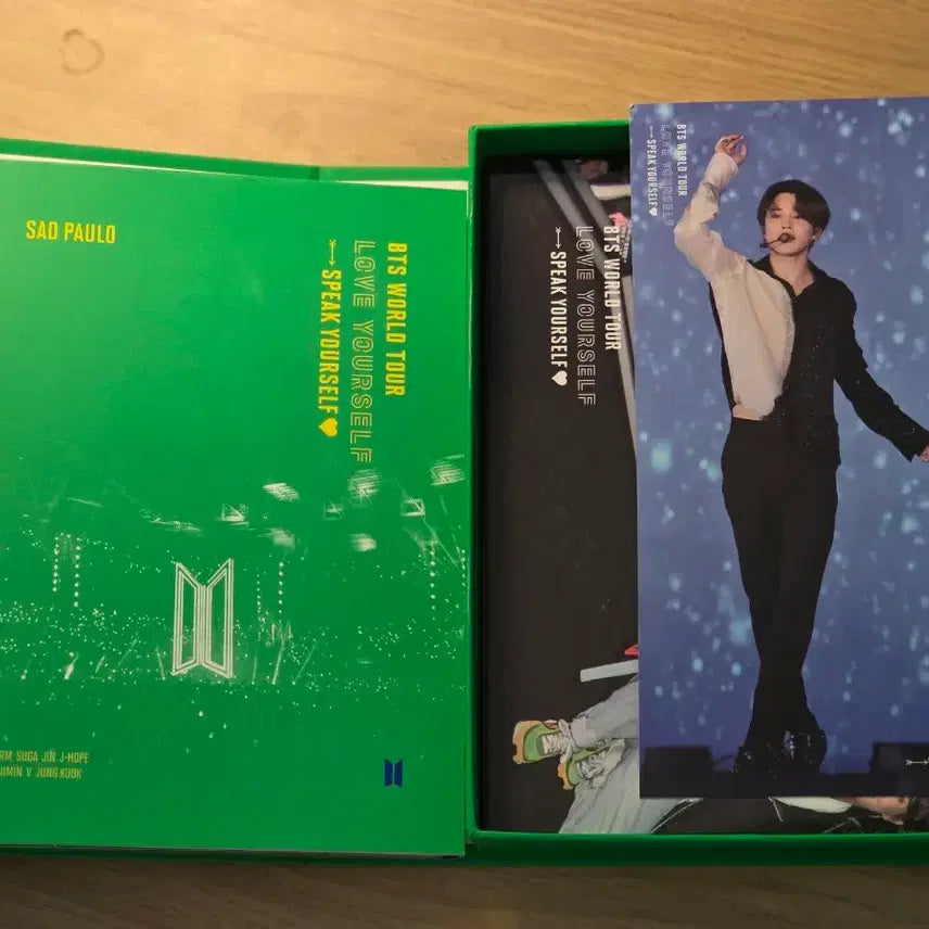 [BUNJANG] BTS Speak Yourself São Paulo DVD Bookmark Jimin / 방탄소년단 BTS 스픽콘 상파울루 DVD 풀구성 북마크 지민