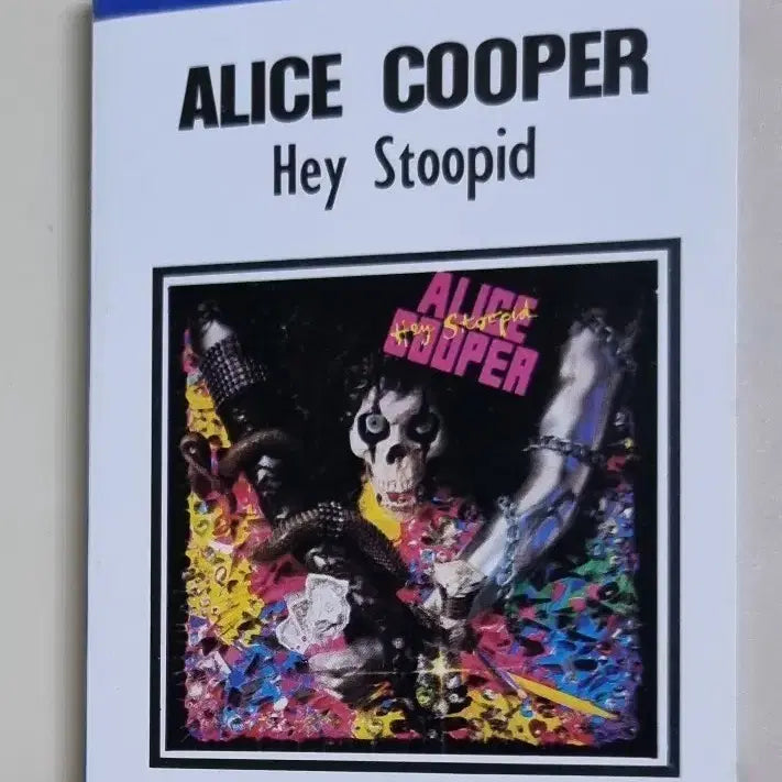 [BUNJANG] Alice Cooper Hey Stoopid Cassette Tape / 앨리스 쿠퍼 Hey Stoopid (카세트테이프)