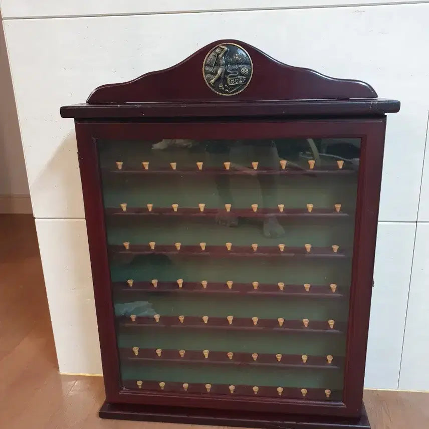 [BUNJANG] Wooden Golf Ball Display Case / 골프공 보관함 우드 장식장