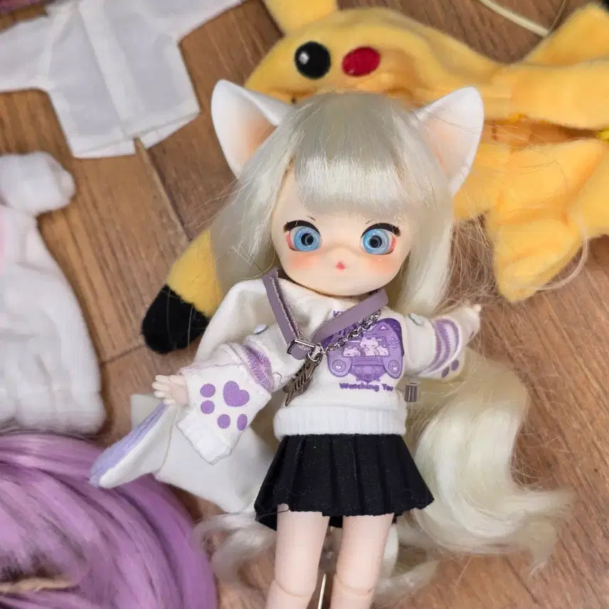 [BUNJANG] Cocoriang Seri Ball-Jointed Doll Head + Obitsu Body Full Set / 코코리앙서리 구체관절인형 구관헤드+오비츠관절바디 옷 의상 풀세트