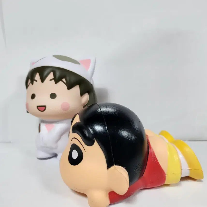 [BUNJANG] Crayon Shin-chan Squishy Figure Set (4 Types) / 짱구는 못말려 말랑이 피규어 세트  4종