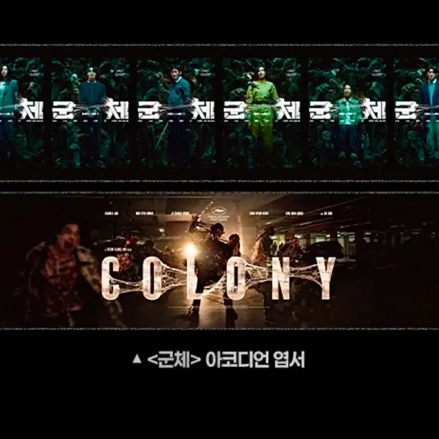 [BUNJANG] Movie Merchandise: Gunche Accordion Postcard Set / [영화 굿즈] 군체 아코디언 엽서
