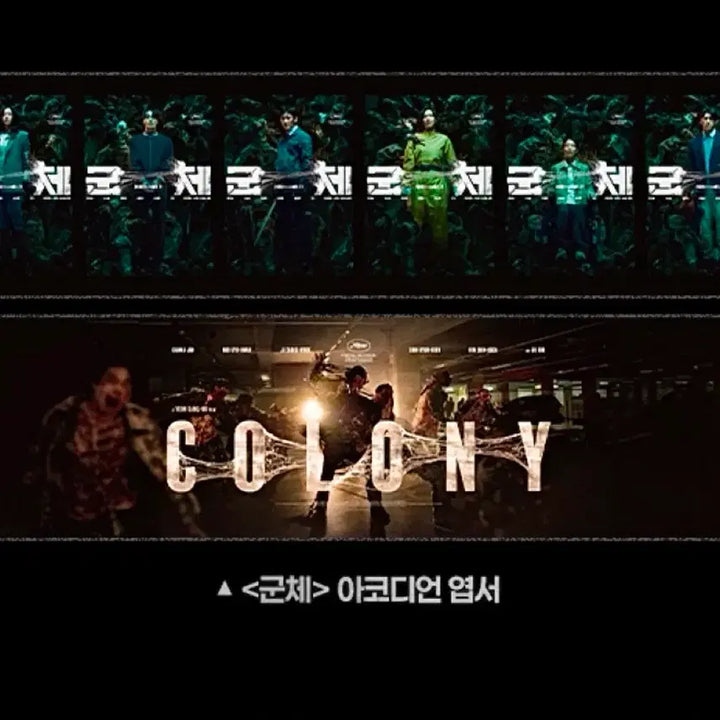 [BUNJANG] Movie Merchandise: Gunche Accordion Postcard Set / [영화 굿즈] 군체 아코디언 엽서