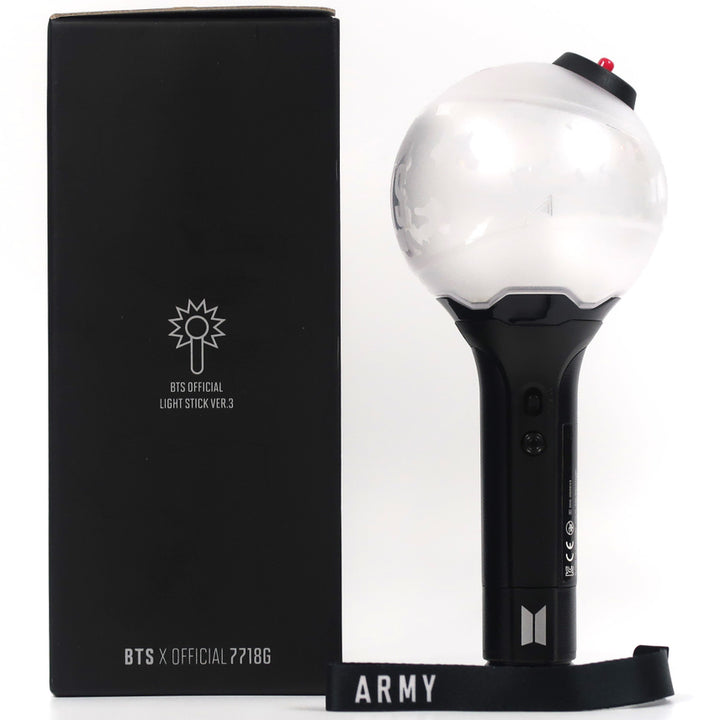[BUNJANG] BTS Official Light Stick Ver.3 (ARMY Bomb) with Bonus Goods and Battery Socket / 방탄소년단 BTS 삼미밤 Ver.3 중고 덤포함 배터리소켓 포함