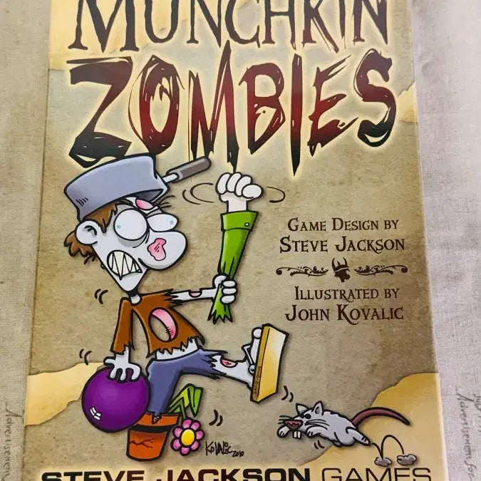 [BUNJANG] Munchkin Zombies Board Game (Sealed) / 먼치킨 좀비 보드게임 (카드밀봉) 노플