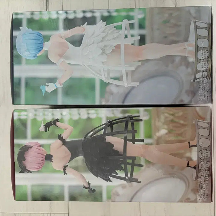 [BUNJANG] FuRyu Re:Zero Rem Ram Figure Set / FuRyu Re 제로부터 렘 람 피규어 세트 리제로 피규어