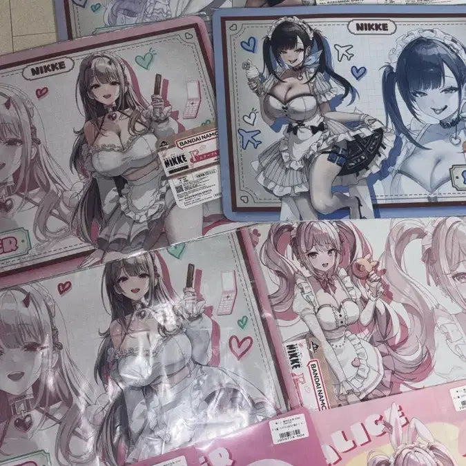 [BUNJANG] Nier: Automata Kuji Chapter 7 Desk Mat (Various Characters) / 니케 쿠지 챕터7 소라 앨리스 바이퍼 스노우화이트 데스크패드 장패드