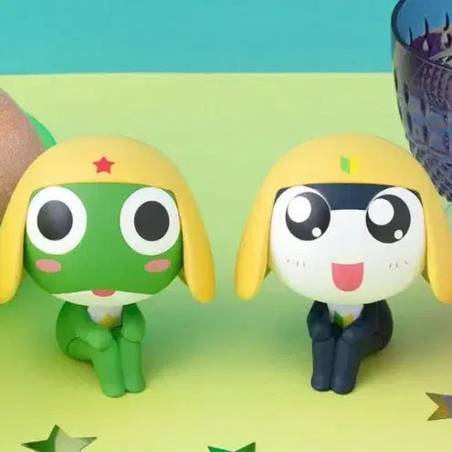 [BUNJANG] Keroro Gunsou Look Up Keroro &amp; Tamama Figures (No Bonus) / 개구리중사케로로 룩업 케로로 타마마 피규어(특전X)