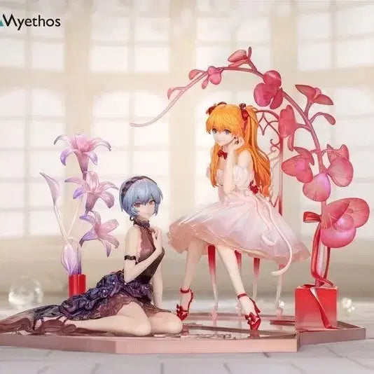 [BUNJANG] Mitos Evangelion Asuka &amp; Rei 1/7 Scale Figure Bundle Set / 미토스 에반게리온 아스카&amp;레이 1/7 피규어 일괄