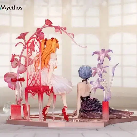 [BUNJANG] Mitos Evangelion Asuka &amp; Rei 1/7 Scale Figure Bundle Set / 미토스 에반게리온 아스카&amp;레이 1/7 피규어 일괄