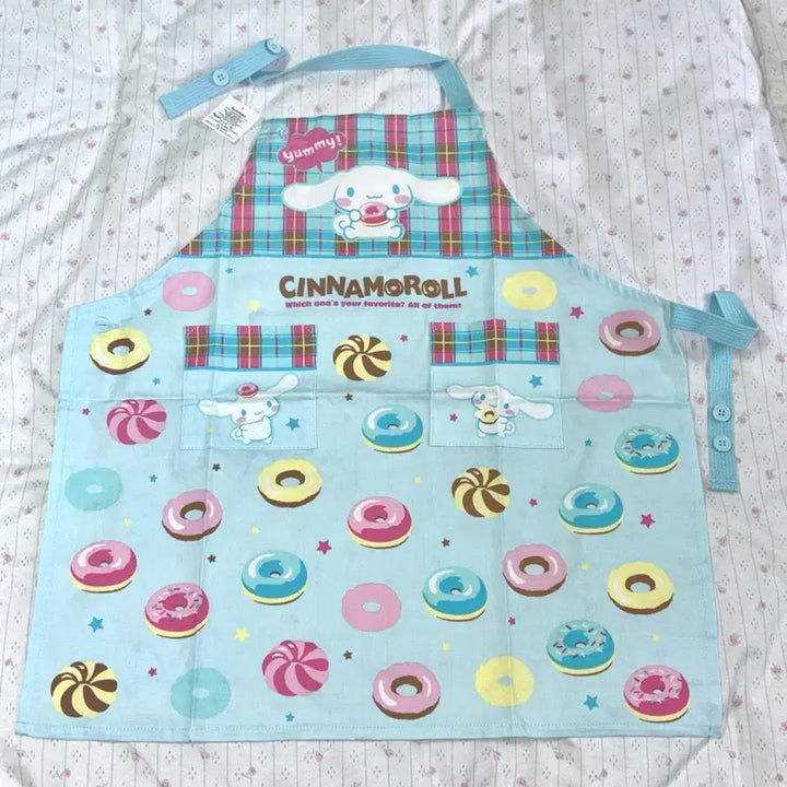 [BUNJANG] Sanrio Classic Cinnamoroll Apron / 산리오 고전 시나모롤 앞치마