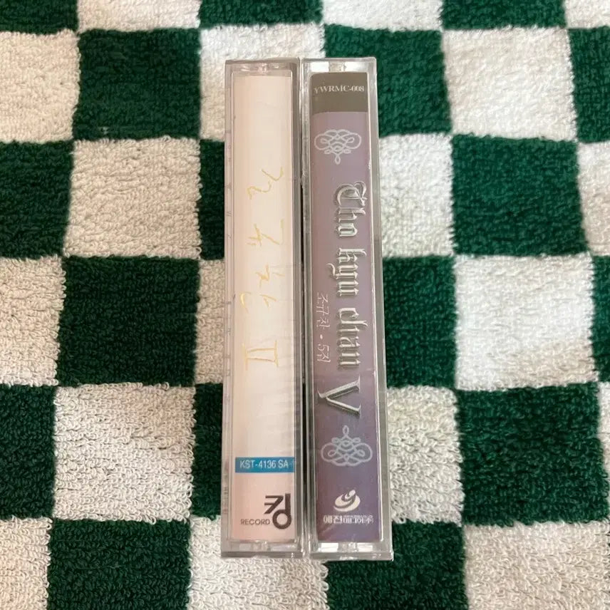 [BUNJANG] Cho Kyu Chan 2nd &amp; 5th Album Unsealed Cassette Tapes / 조규찬 2집 5집 미개봉 카세트테이프