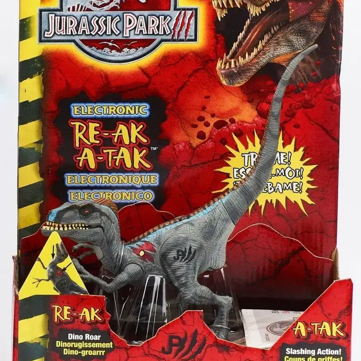 [BUNJANG] Jurassic Park 3 Rear Attack Raptor Toy / 쥬라기공원 3 리어어택 랩터 팝니다.