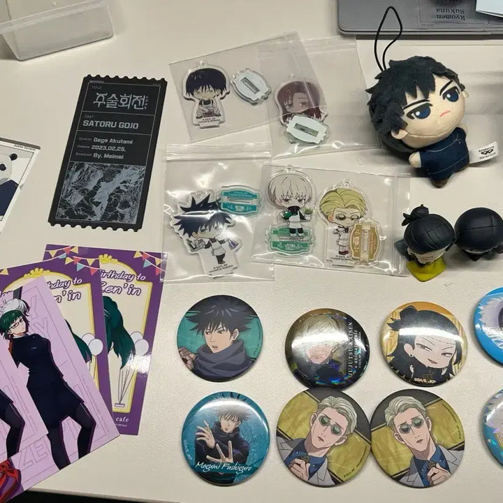 [BUNJANG] Jujutsu Kaisen Goods Bundle Set / 주술회전 굿즈 처분합니다 메구미 고죠 나나미 토게