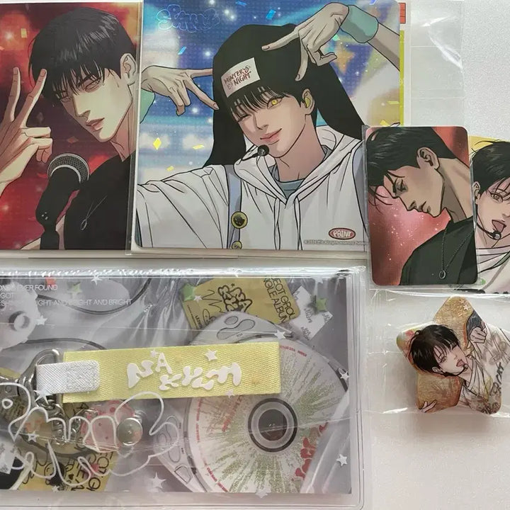 [BUNJANG] Sparkles YH Korean Limited Showcase Came Photocard Bundle Set / 일괄) 스파클즈 야화첩 한국한정 쇼케이스 직캠 엽서 컬포 뱃지