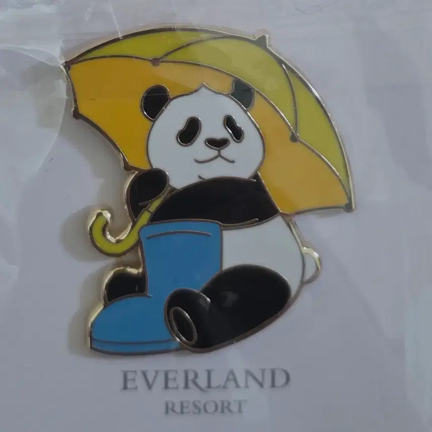 [BUNJANG] Everland FuBao Limited Edition Badge / 에버랜드 푸바오 뱃지