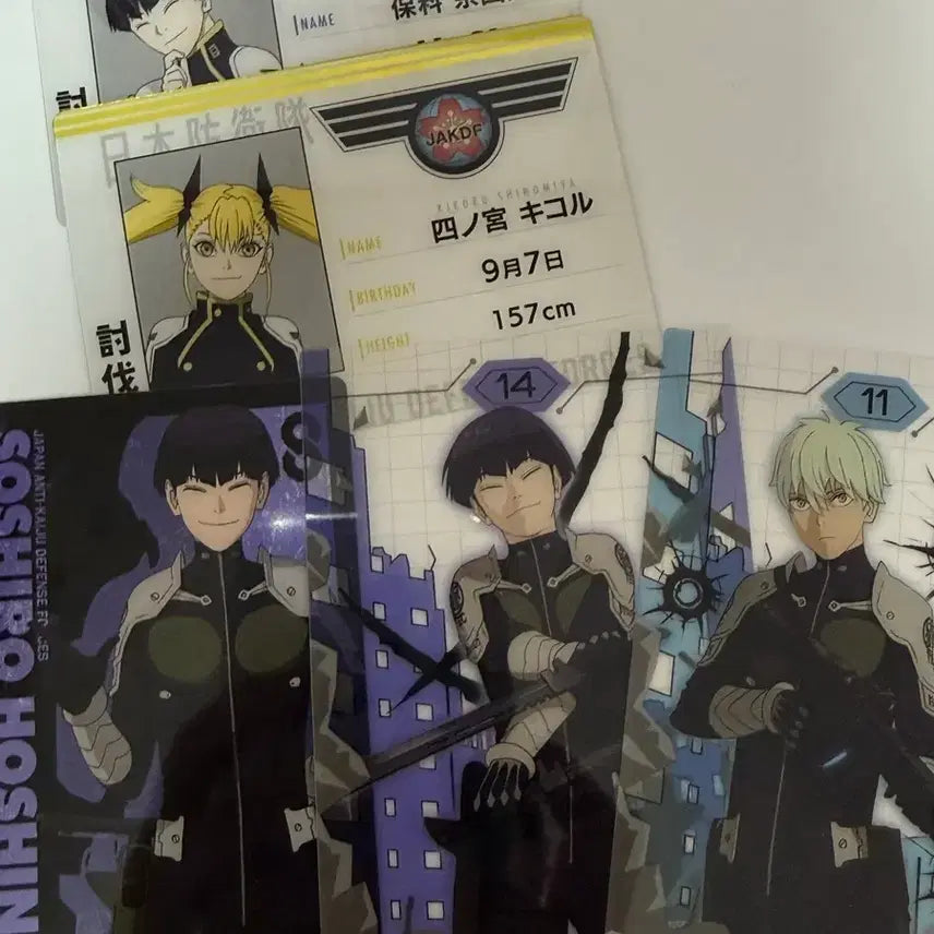 [BUNJANG] Kaiju No. 8 KikoRyu Lenor Clear Card Bundle / 괴수8호 호시나 키코루 레노 웨하스, 클리어카드 양도