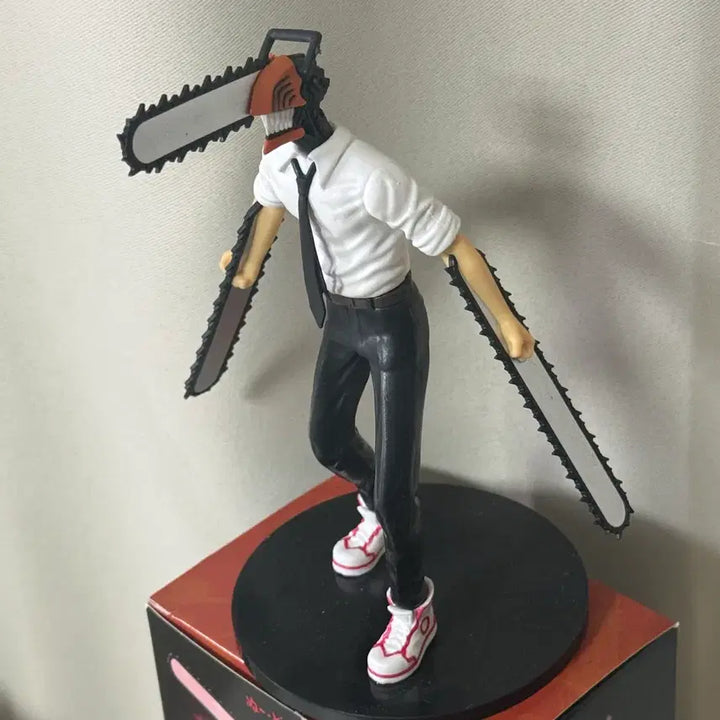 [BUNJANG] Chainsaw Man Denji Figure / 체인소맨 덴지 피규어 + 파워 키링